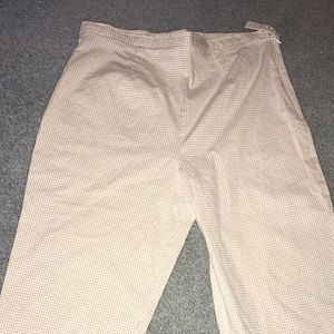 🤍🌷Plaid patterned summer pants🌼🤍